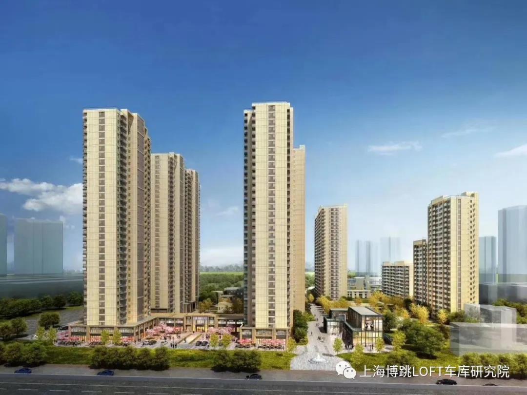 云浮采用了LOFT车库武汉当代集团春风十里项目现已结构封顶！